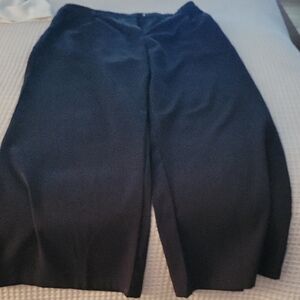 Elegant Black Wide Leg Pants